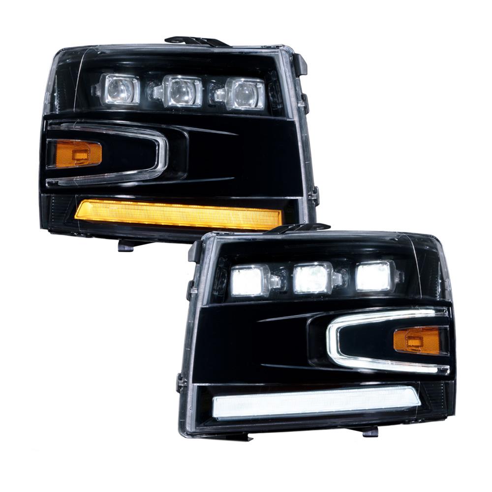 Form Lighting LED Projector Headlights for 2007-2013 SILVERADO 1500, SILVERADO 2500 HD, SILVERADO 3500 HD - FL0005